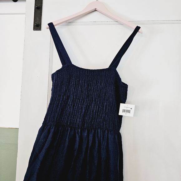 Teired smocked summer dress sz M - Picture 5 of 8